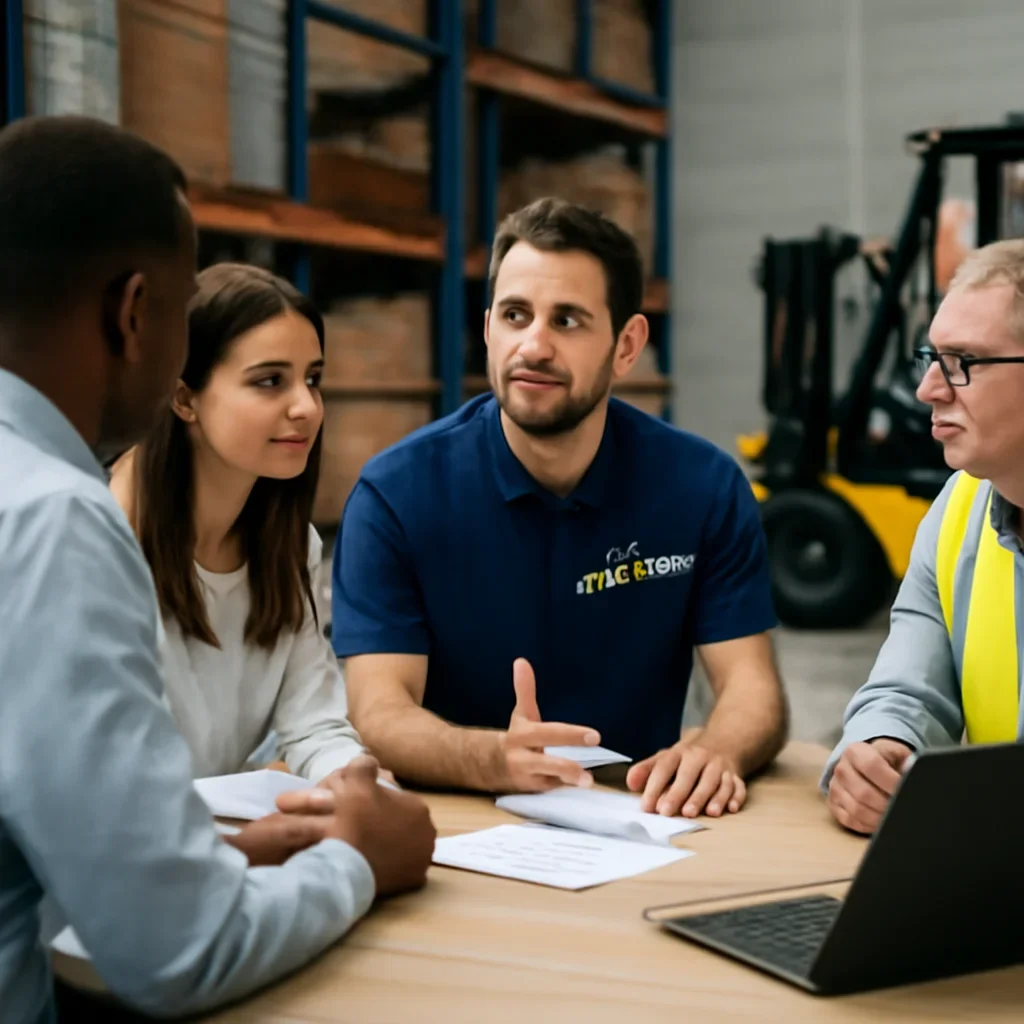 About consultation meeting focused on forklift training rollout and compliance planning