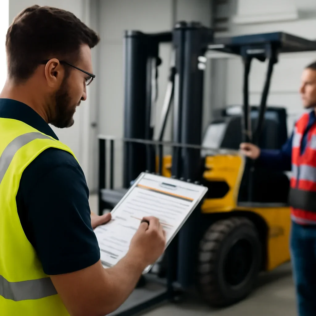 A Forklift Safety Checklist Before Every Shift practical training notes and compliance planning materials