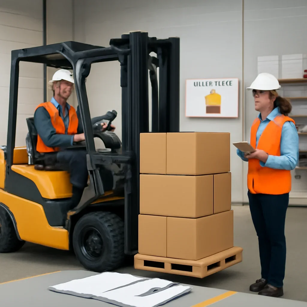 Forklift Training for Construction Job Sites practical training notes and compliance planning materials