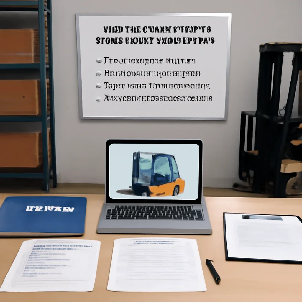 How to Prepare for an OSHA Forklift Inspection practical training notes and compliance planning materials