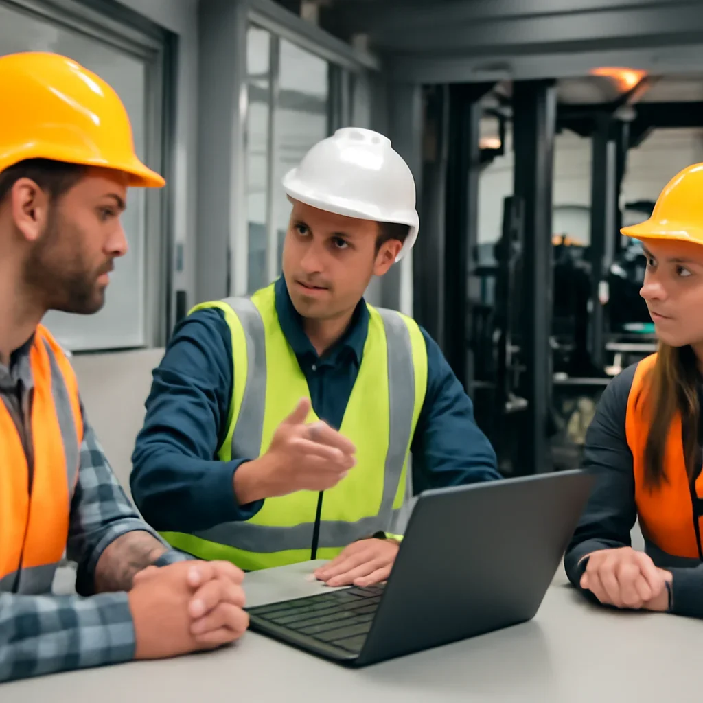 Construction Forklift Training consultation focused on forklift training rollout and support