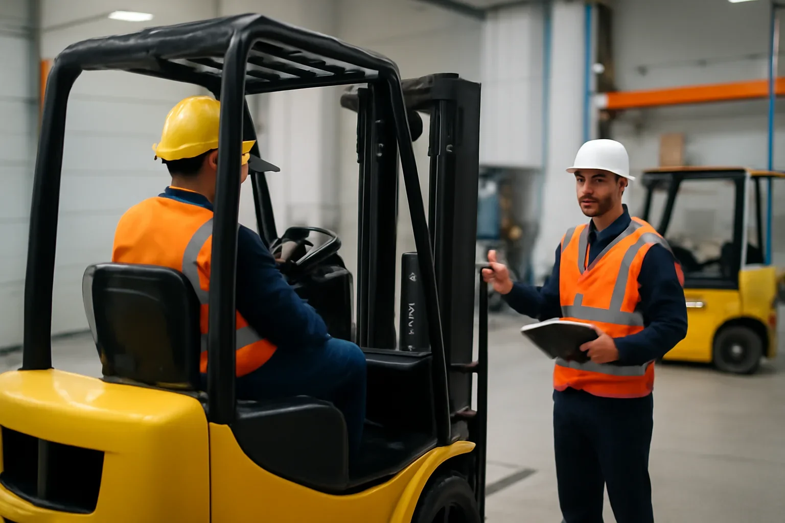 Forklift Classes service image showing forklift training delivery for employers