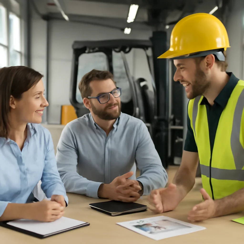 Forklift Safety Training consultation focused on forklift training rollout and support