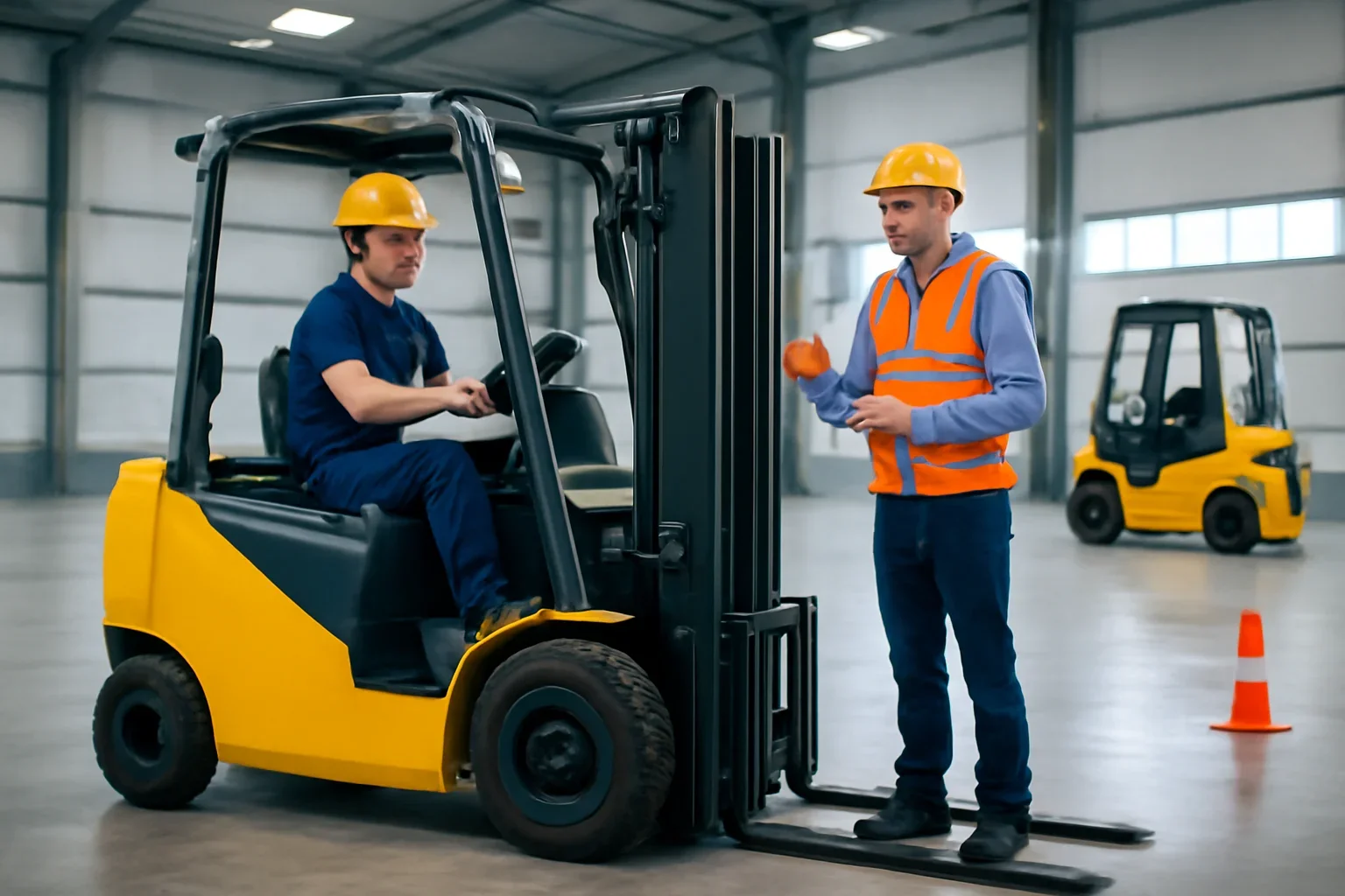 Forklift Training service image showing forklift training delivery for employers