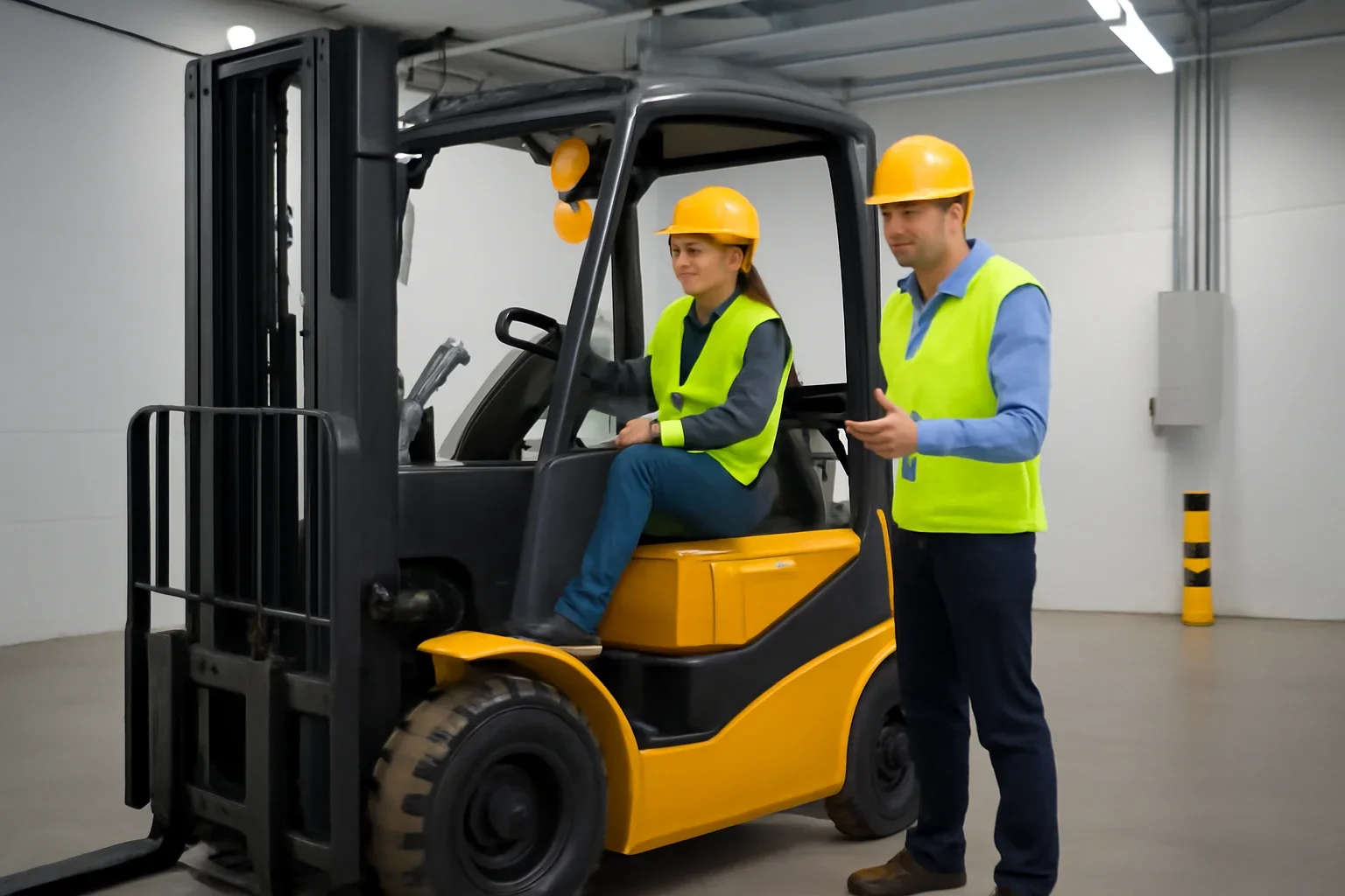Forklift Training Records service image showing forklift training delivery for employers