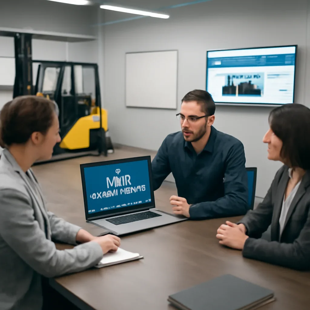 LMS Integration implementation meeting for forklift training integration needs