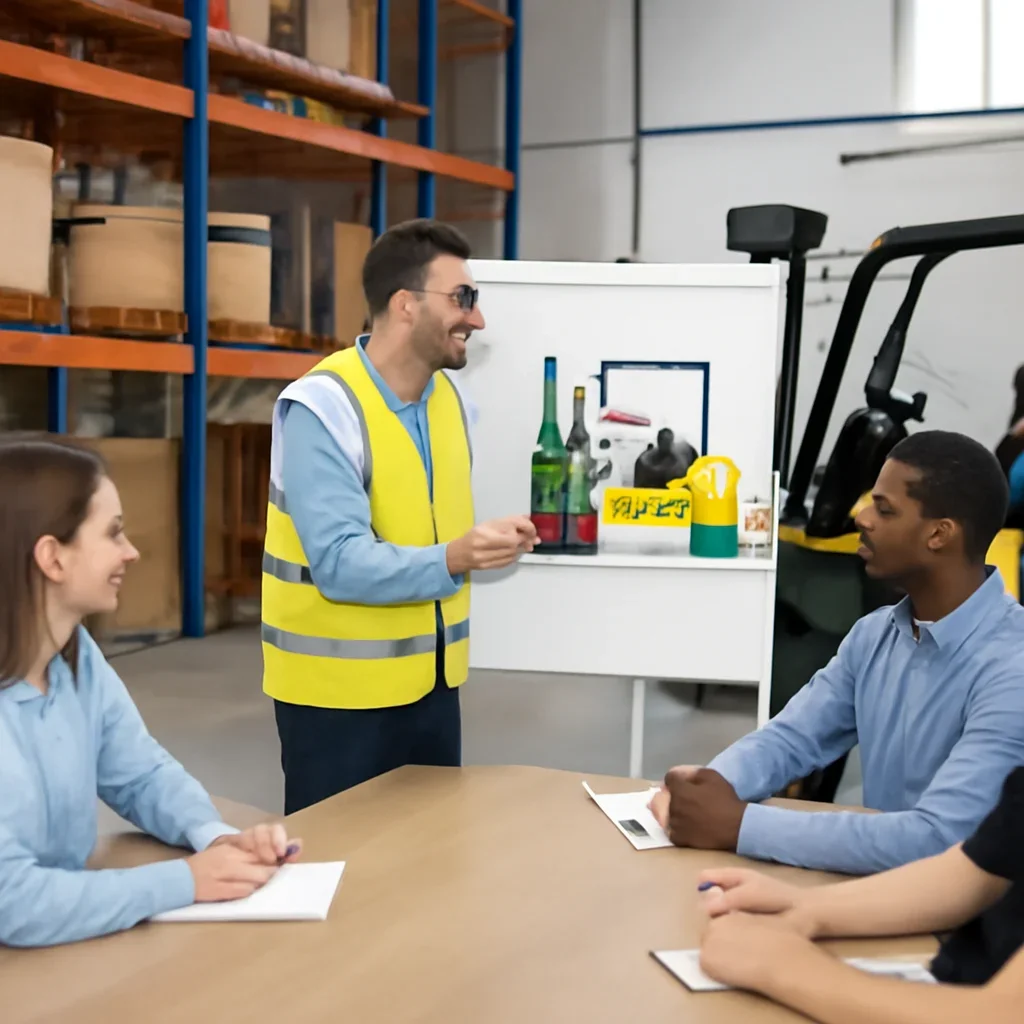 For 3PL & Logistics planning session for improving forklift training operations